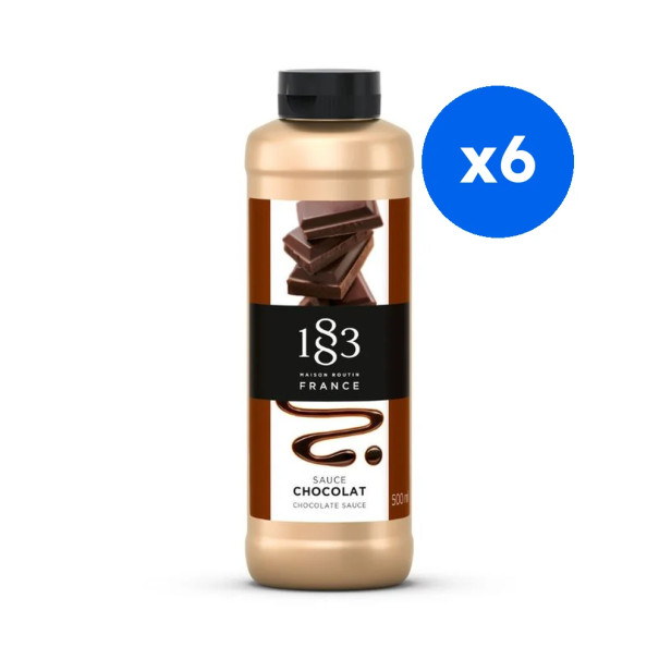 ROUTIN 1883 - SAUCE CHOCOLAT NOIR SQUEEZE 500ML