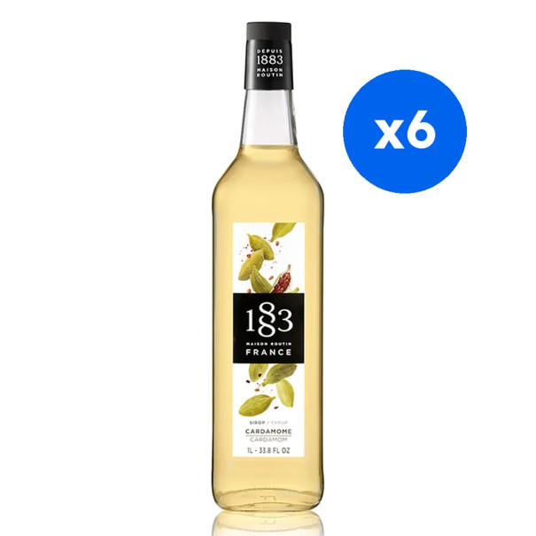 ROUTIN 1883 - SIROP CARDAMOME 1L BOUTEILLE VERRE