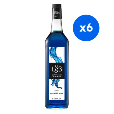 ROUTIN 1883 - SIROP CURACAO BLEU 1L BOUTEILLE VERRE