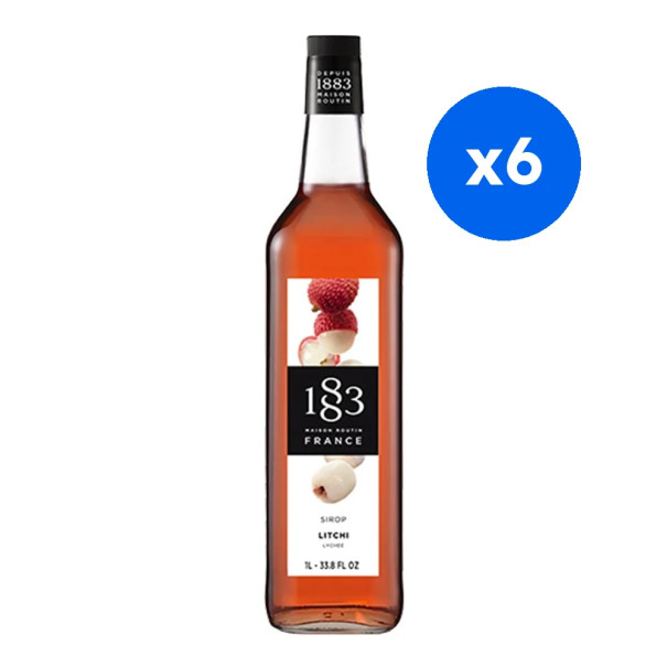 ROUTIN 1883 - SIROP LITCHI 1L BOUTEILLE VERRE