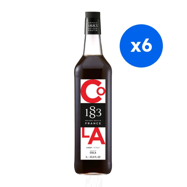 ROUTIN 1883 - SIROP SAVEUR COLA 1L BOUTEILLE VERRE