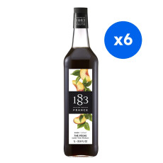 ROUTIN 1883 - SIROP THE PECHE 1L BOUTEILLE VERRE