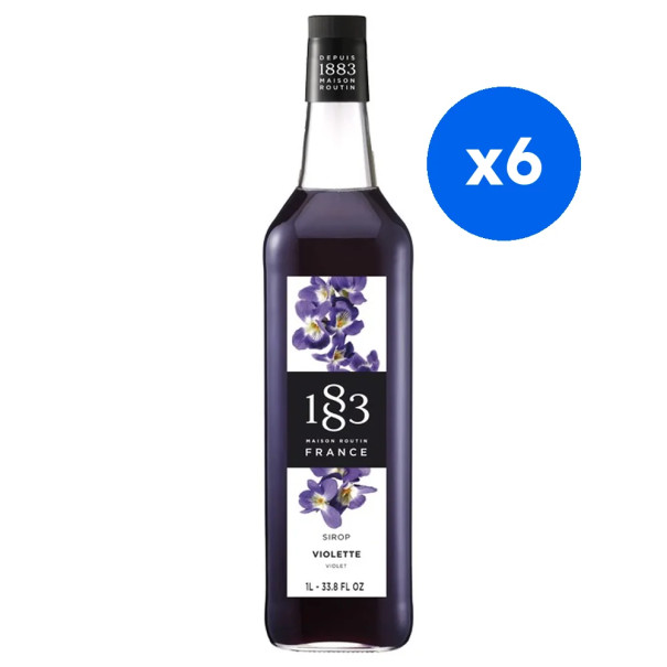 ROUTIN 1883 - SIROP VIOLETTE 1L BOUTEILLE VERRE
