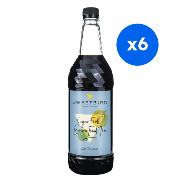 SWEETBIRD - SIROP ICED TEA CITRON SANS SUCRE 1L BOUTEILLE PET