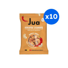 JUA - NOIX DE CAJOU SPICY CHILI SACHET 35G x10 BIO