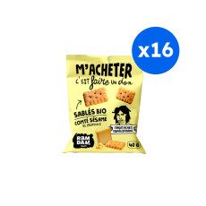 RAMDAM - SABLE COMTE SESAME SACHET 40G x16 BIO