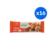 TASTE OF NATURE - BARRE DE CEREALES GOJI 40G x16 BIO