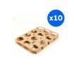 Plaque de cuisson carton pour muffins x5