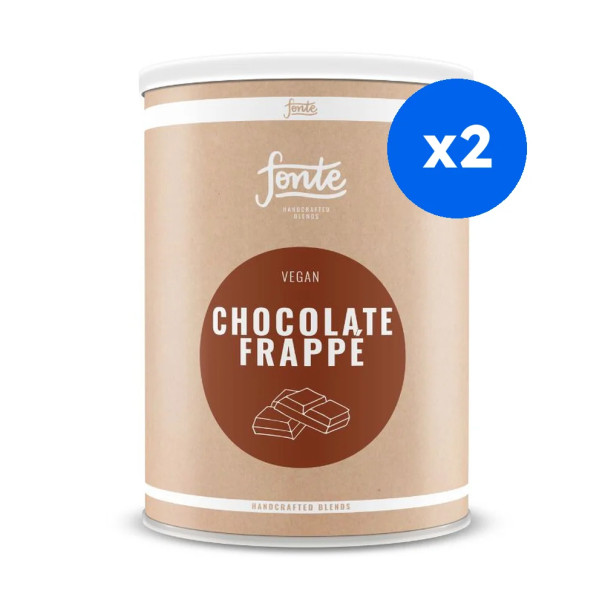 FONTE - CHOCOLATE MIX POUR FRAPPE CHOCOLAT VEGAN BOITE 2KG