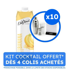 DAVINCI GOURMET - SMOOTHIE BANANE BRIQUE 1L