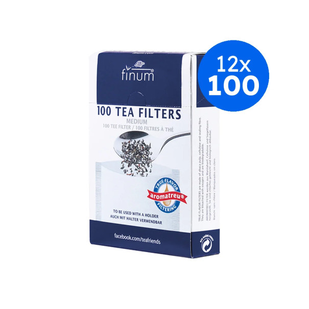 BOITE DE 100 FILTRES A THE PAPIER VIDE