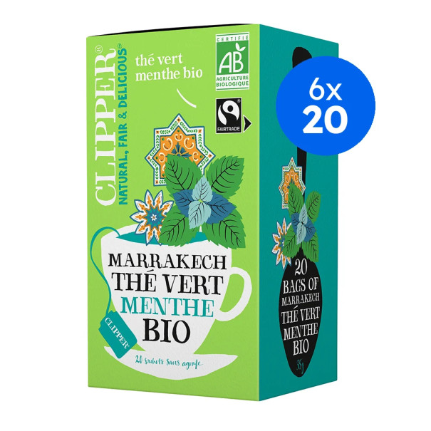 CLIPPER - THE VERT MENTHE 1.75G x20 BIO