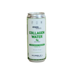 Humble Plus - Eau p?tillante collag?ne menthe citron canette alu 330ml x12