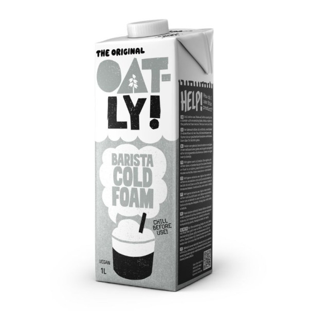 Oatly -  Cold Foam Mousse Froide Végétale Avoine - Grossiste Delidrinks