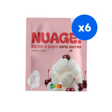 Nuage - Barbe à papa sans sucres Cerise | Grossiste Delidrinks