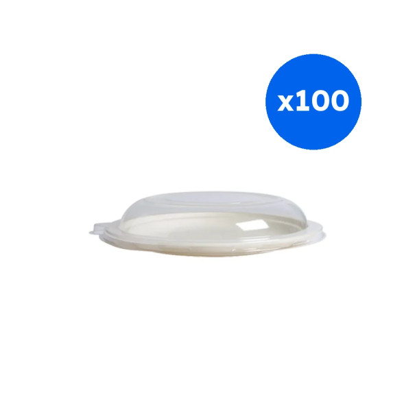 COUVERCLE PET BOL 450 ML x100