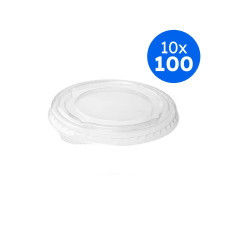 MACPAC - COUVERCLE PLAT SANS TROU 5-9OZ Ø95MM x100