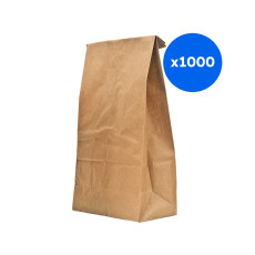 SAC SOS PAPIER KRAFT H.300 x L.220 x P.120 MM x1000 LOGO TRI