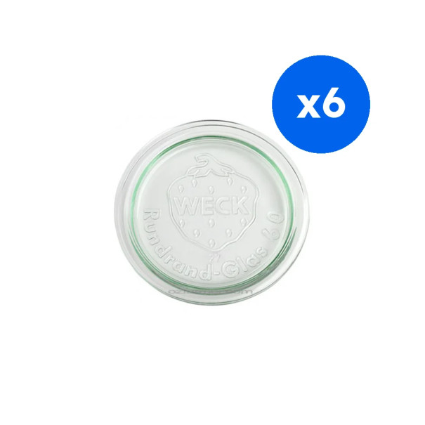 WECK - COUVERCLE VERRE Ø60MM x1