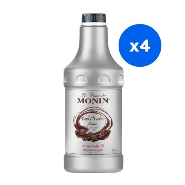 MONIN - SAUCE CHOCOLAT NOIR BIDON 1.89L
