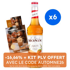 MONIN - SIROP APPLE PIE 700ML BOUTEILLE VERRE