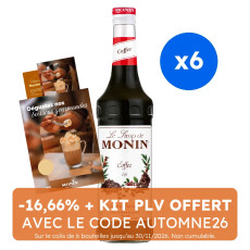 MONIN - SIROP CAFE 700ML BOUTEILLE VERRE