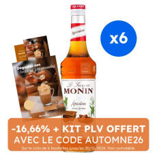 MONIN - SIROP SPECULOOS 700ML BOUTEILLE VERRE