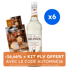 MONIN - SIROP SUCRE DE CANNE 1L BOUTEILLE PET