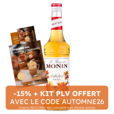 MONIN - SIROP MAPPLE SPICE 700ML BOUTEILLE VERRE