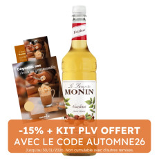 MONIN - SIROP NOISETTE 1L BOUTEILLE PET