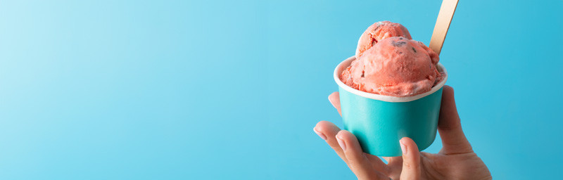 Image de l'entete de la page Emballages pour glaces