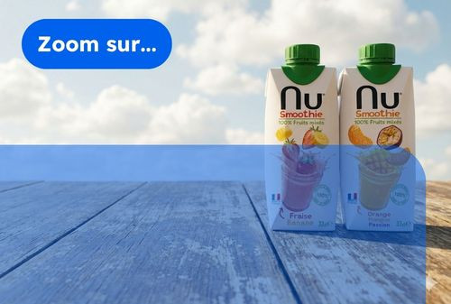 Nu Smoothie 100% fruits