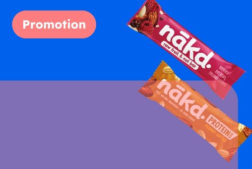 20% sur les barres Nakd