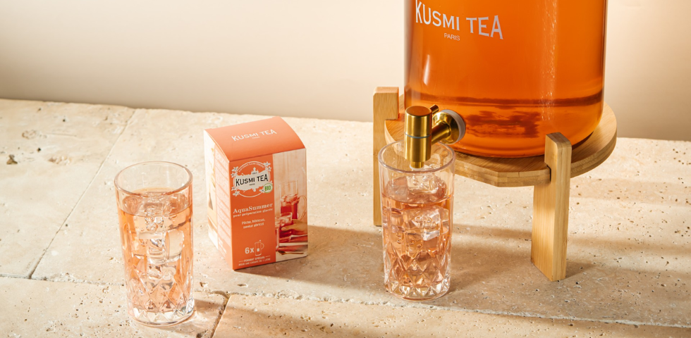 Summer Blush by Kusmi Tea : le mocktail glacé signature de l’été !