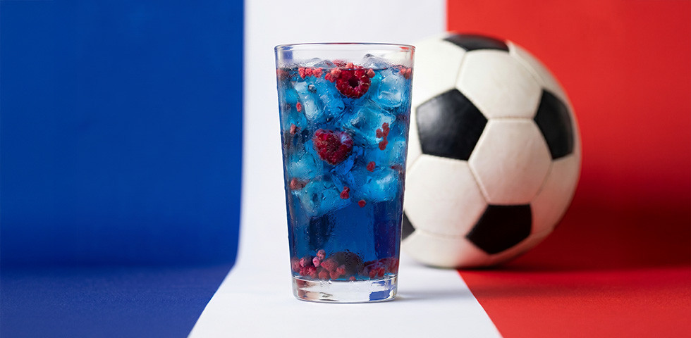 Thé Glacé  Bleu: la boisson signature à proposer pendant la Coupe du Monde 2026