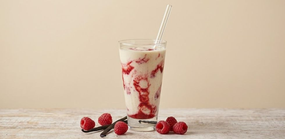 Pink Shake Monbana : la recette milkshake framboise-vanille
