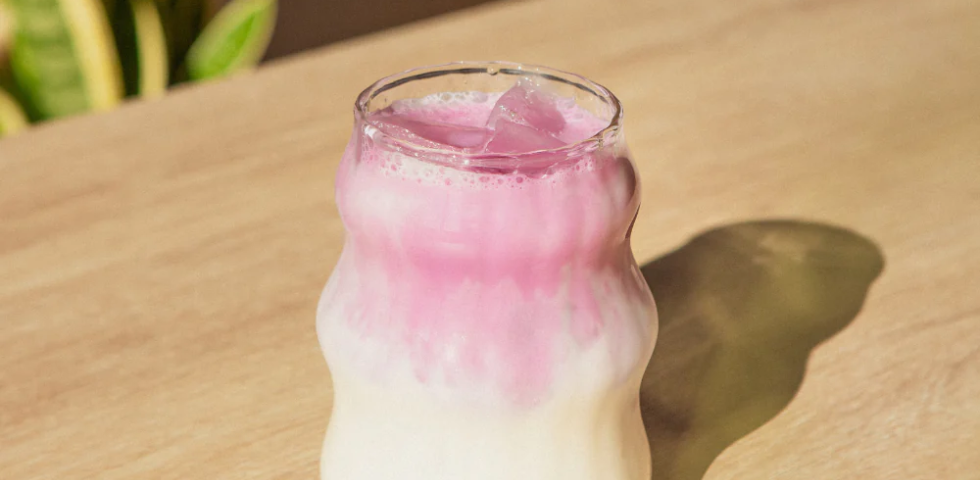 Latte Glacé Ube Litchi par Monin