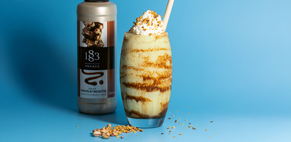 Frappé Pistache & Chocolat Noisette