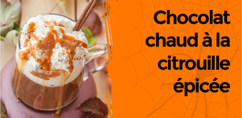 Chocolat chaud citrouille épicée