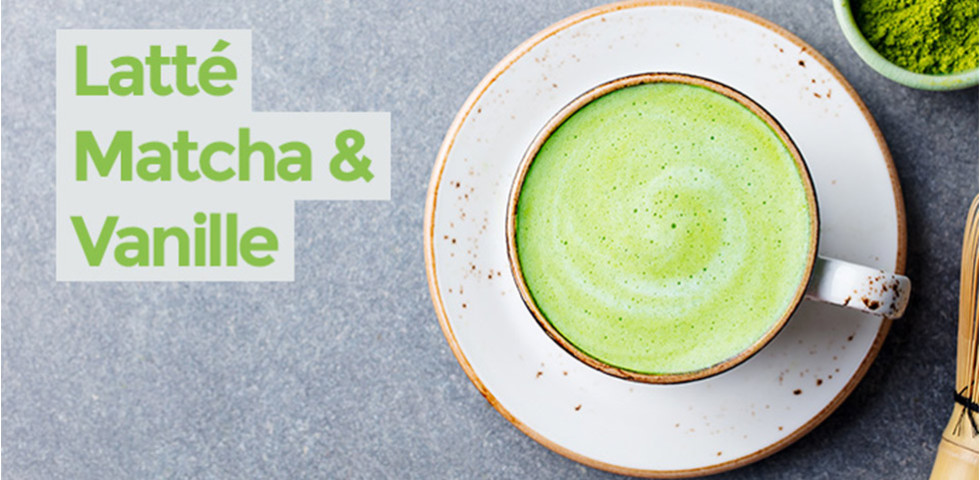 Latté Matcha & Vanille