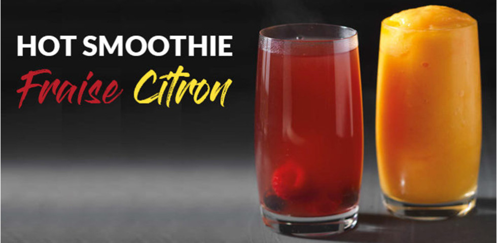 Smoothie chaud Fraise & Citron