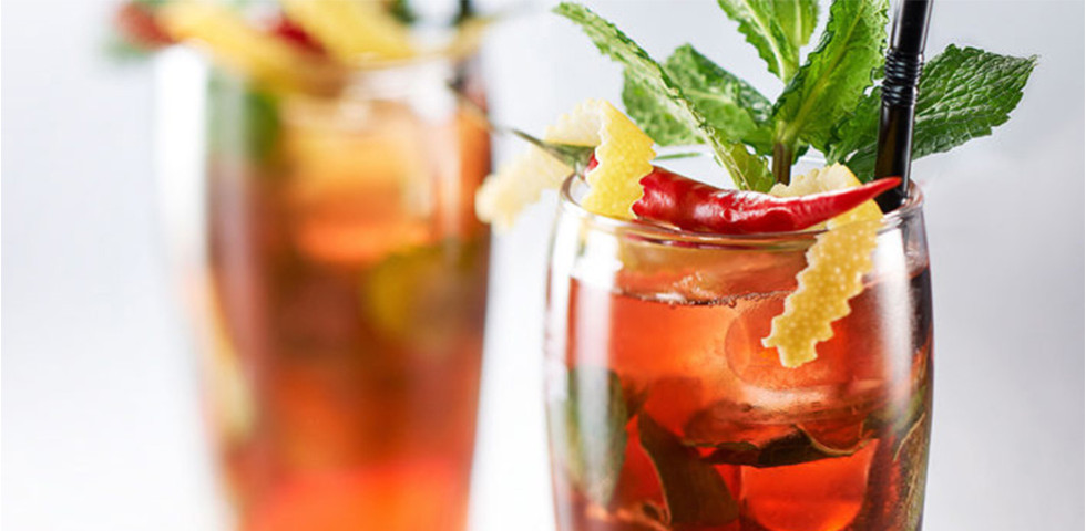 Spicy Mate Iced tea