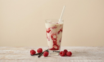 Pink Shake Monbana : la recette milkshake framboise-vanille
