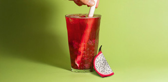 Pitaya bubble tea fruit du dragon