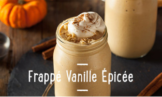 Le frappé vanille épicé Le frappé vanille épicé